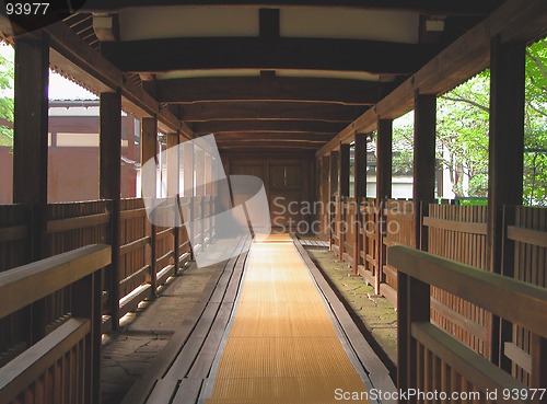 Image of Wooden Corridor