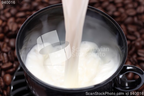 Image of coffee with milk