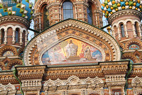 Image of fresco on church wall