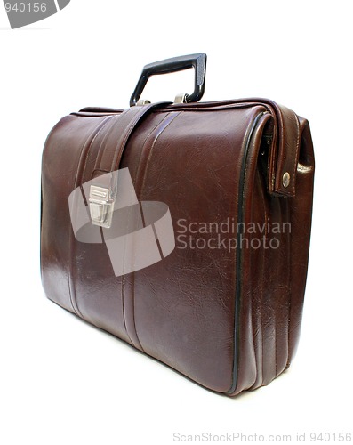 Image of old brown case