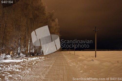 Image of winter road