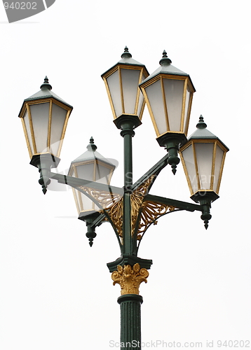 Image of old street lamp