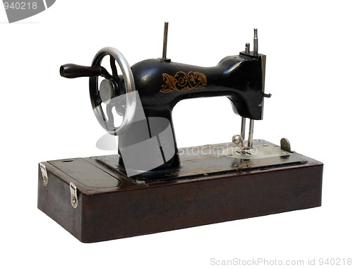 Image of old sewing machine