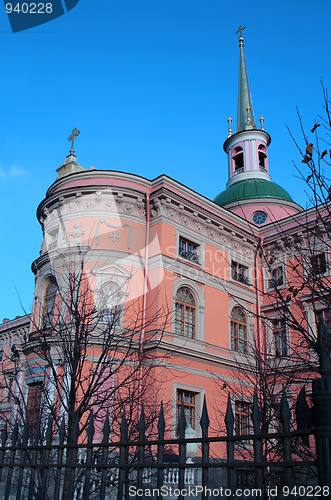 Image of engineering castle in Petersburg