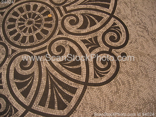 Image of pattern on floor
