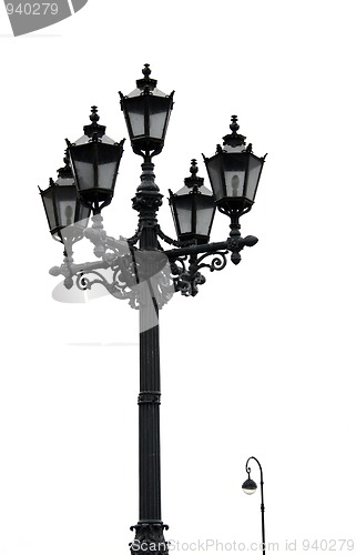 Image of old street lamp