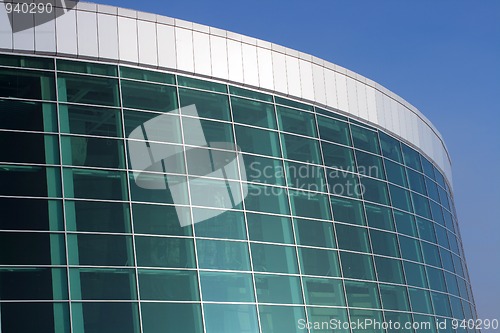 Image of modern glass building