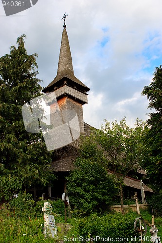 Image of Wooden church in Maramures
