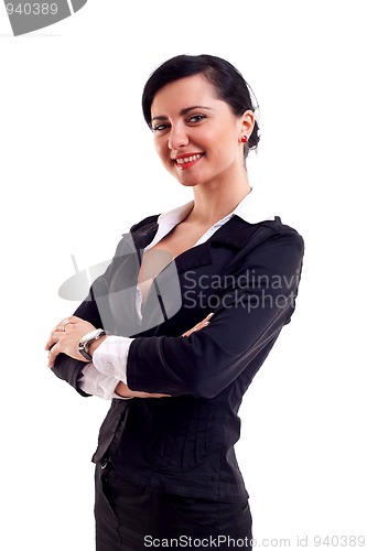 Image of  business woman smiling
