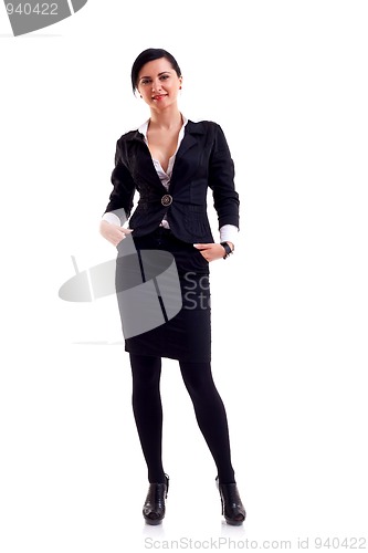 Image of beautiful business woman