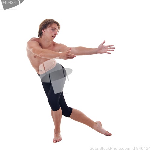Image of ballet dancer posing