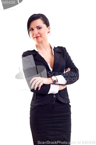 Image of Smiling business woman