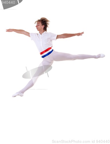 Image of ballet man jumping 