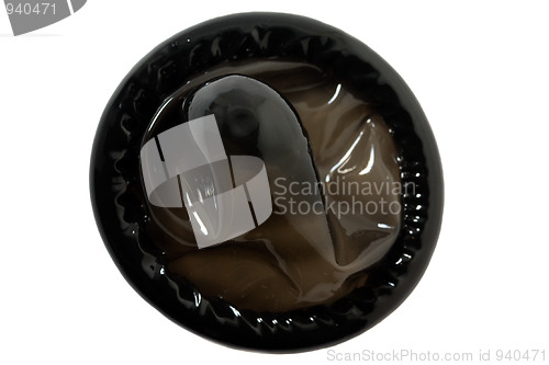 Image of Black condom