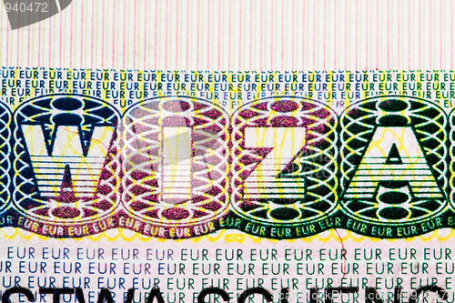 Image of visa (viza)