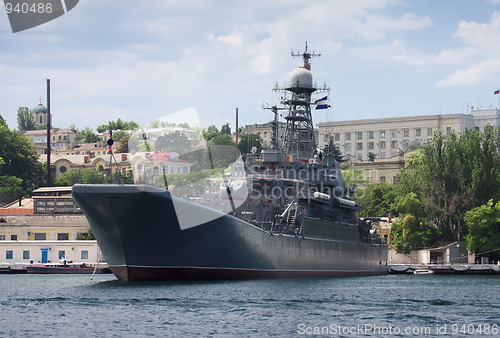 Image of Battleship in Sevastopol