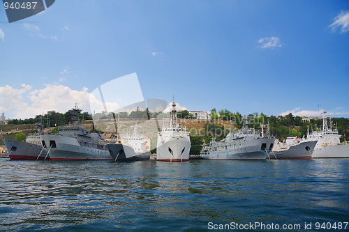 Image of Various ships in Sevastopol