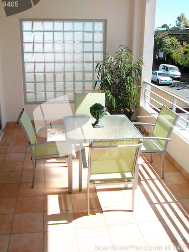 Image of Balcony area in appartment