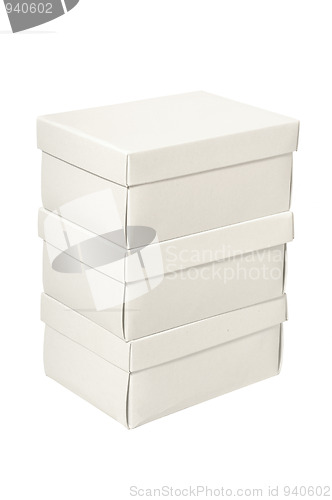 Image of White boxes