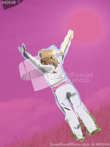 Image of Happy woman
