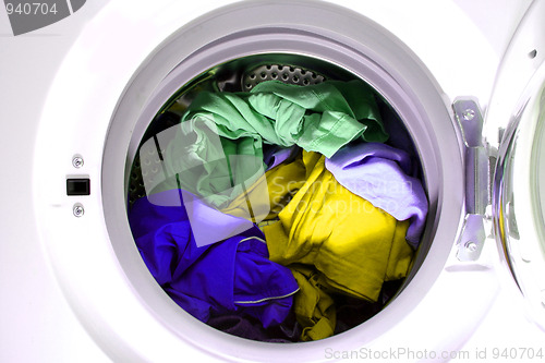 Image of Clothes in laundry