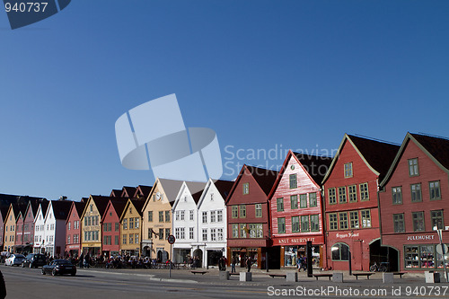 Image of Bryggen in Bergen Norway