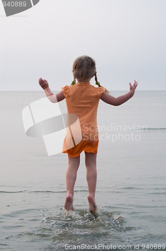 Image of Girl jumping