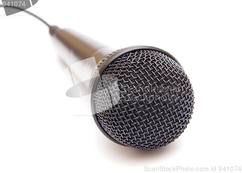 Image of Black microphone
