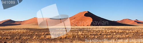 Image of red dunes of sossusvlei