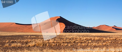 Image of red dunes of sossusvlei