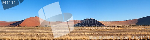 Image of red dunes of sossusvlei