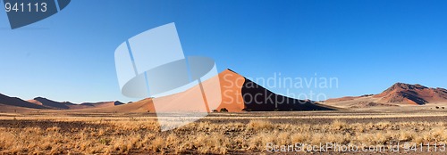 Image of red dunes of sossusvlei