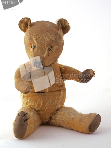 Image of 1950 teddy bear.