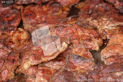 Image of meat background