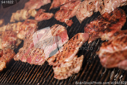 Image of meat background