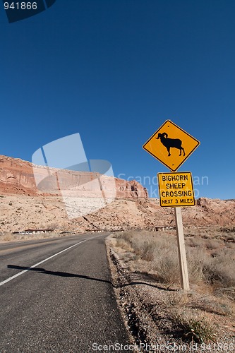 Image of sign on the highway