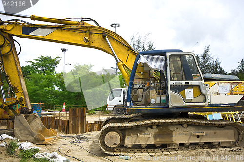 Image of Shovel mud machine