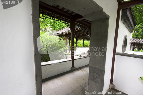 Image of chinese traditional garden