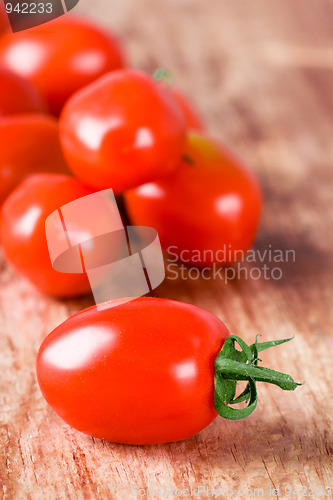 Image of fresh tomatoes bunch 