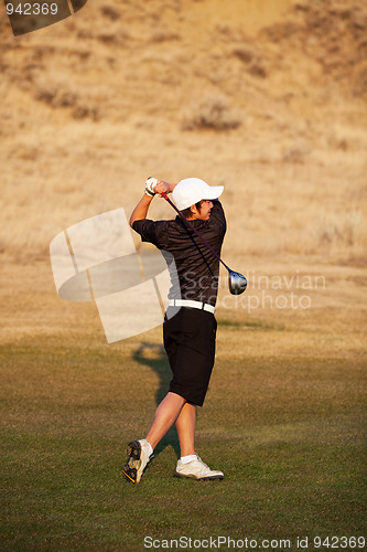 Image of Young Golfer