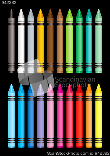 Image of crayon collection