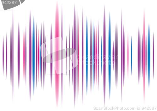 Image of equaliser pink background