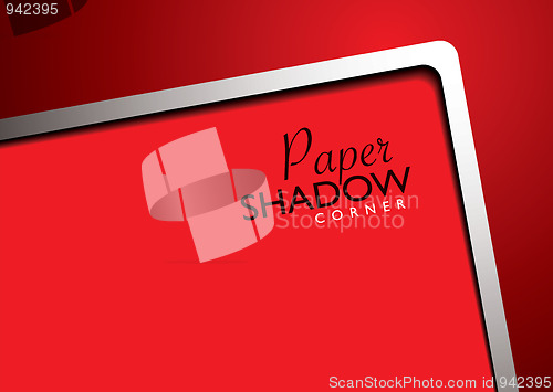 Image of paper template red
