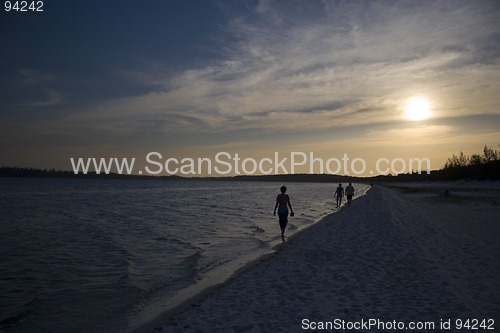 Image of Sunset walk Mozambique