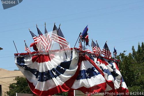 Image of American Flags