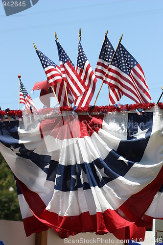 Image of American Flags