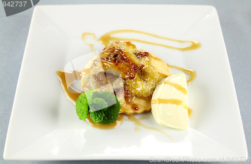 Image of Caramelized Banana Stack