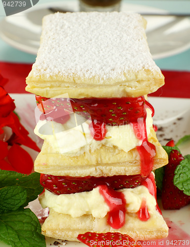 Image of Strawberry Mille Feuille