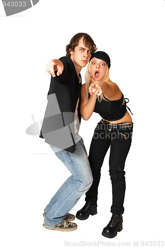 Image of Teen girl and boy.