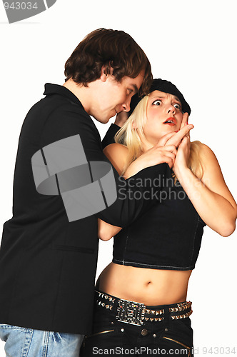 Image of Teen girl and boy.